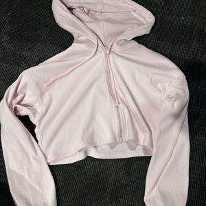 Wrangler Soft Pink Zip-Up Hoodie